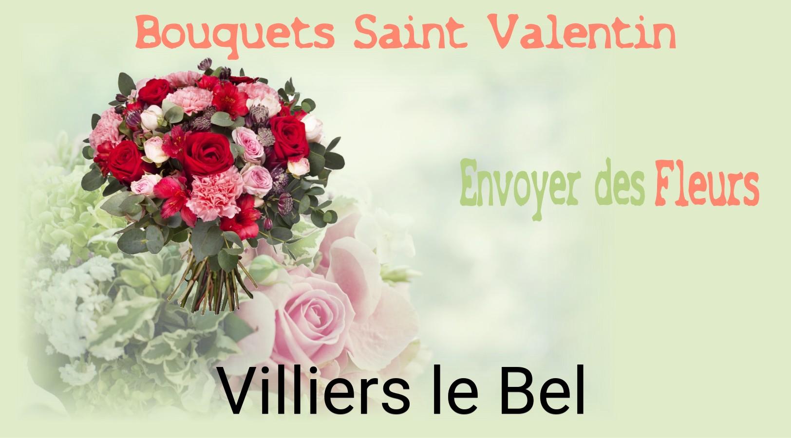 Roses de Saint-Valentin livrées à Villiers-le-Bel